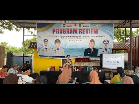 Kegiatan Review Program - Pemerintah Desa Panaikang Bidang Pengembangan UMKM 