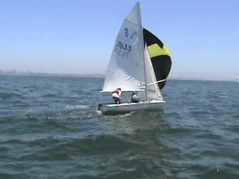 SDYC Sailing Tips: C420 Downwind Set - Part 1