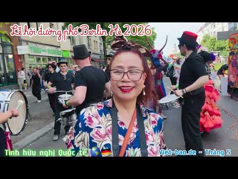 LỄ HỘI ĐƯỜNG PHỐ QUỐC TẾ BERLIN HÈ 2026
