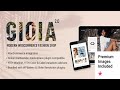 Gioia - Modern Fashion Shop Theme Free Download