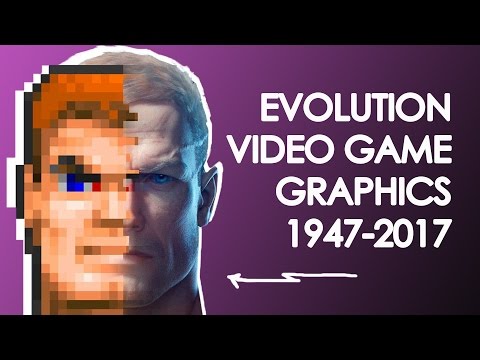 EVOLUTION COMPUTER GAMES TO REALISTIC GRAPHICS 1947 - 2017
