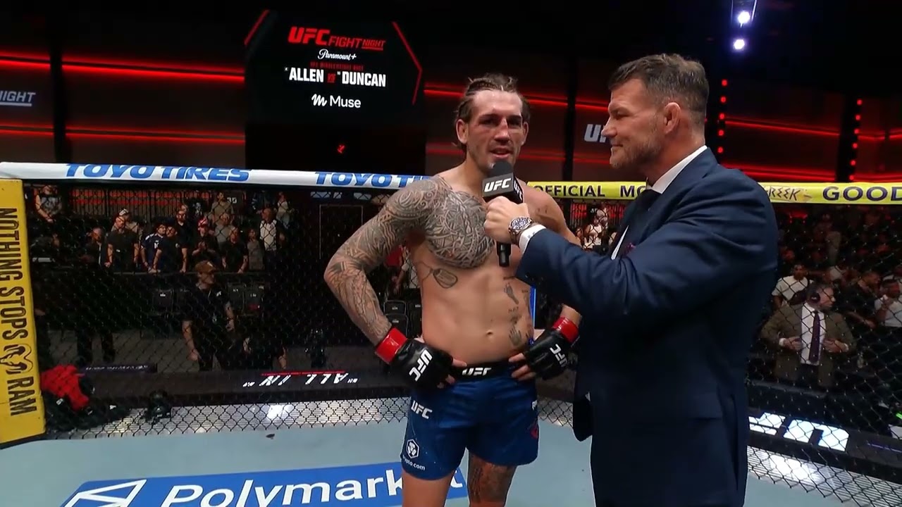 UFC Вегас 122: Брендан Аллен - Слова после боя