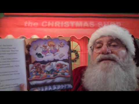 Santa Reads Christmas Mouse