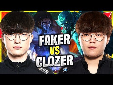 T1 CLOZER VS T1 FAKER! - T1 Clozer Plays Ryze Mid vs T1 Faker Sylas! | Preseason 11