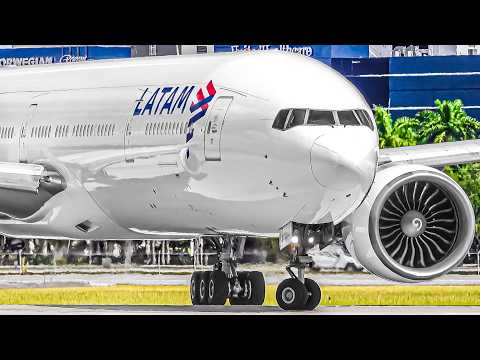 ✈️ 100 CLOSE UP TAKEOFFS & LANDINGS 🇺🇸 Miami International Airport Plane Spotting [MIA/KMIA]