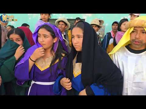 Escenificación de la Pasión y Muerte de Jesucristo en Pomabamba Ancash Perú 