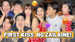 FIRST KISS NG ZAILAINE | SINO KAMUKHA NI SACHZNA | FAMILYAY 