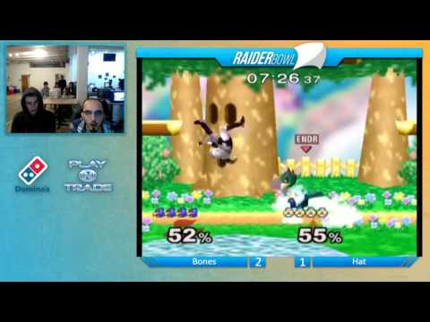 Raider Bowl V Melee Singles - Bones (Falco) vs Hat (Sheik) - Loser's Finals