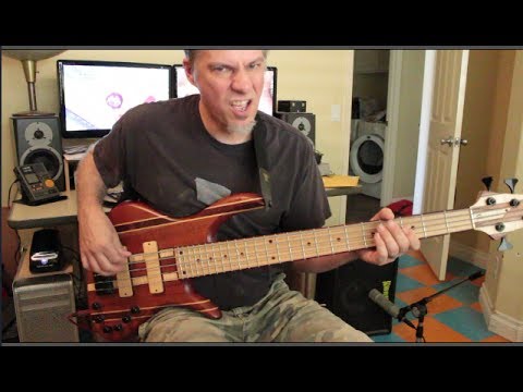 Howard Ulyate playing the Chris Benavente bass