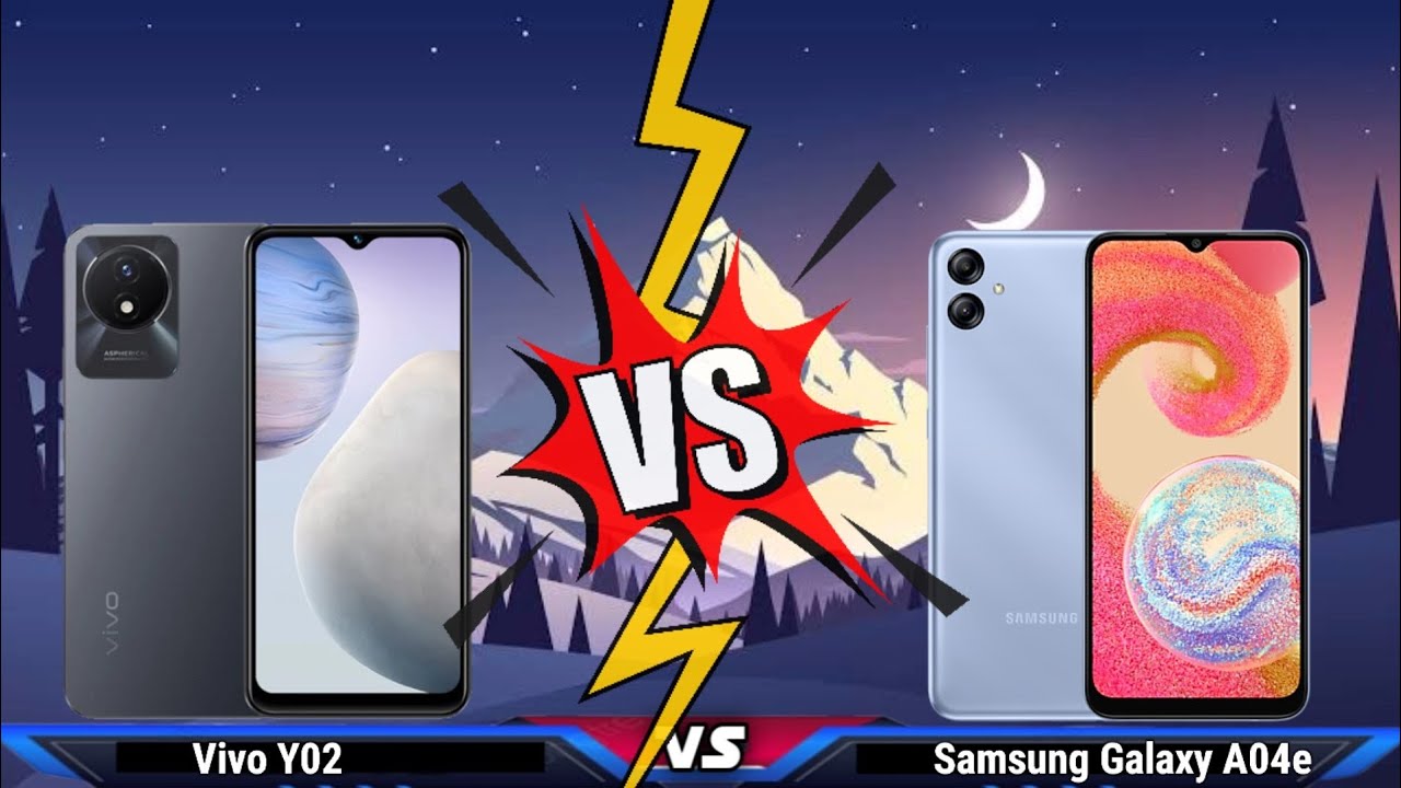 Vivo Y02 vs Samsung Galaxy A04e