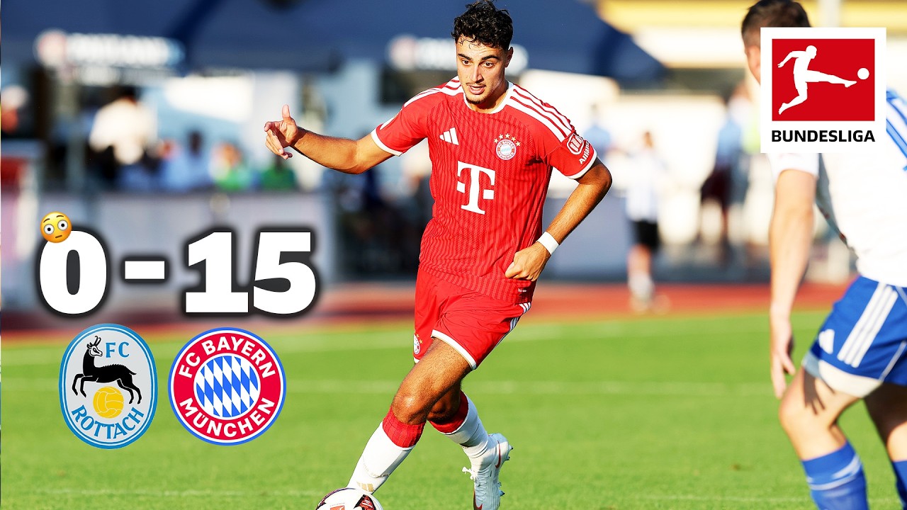 BAYERN SCORE 15! - Rottach-Egern 0-15 FC Bayern München