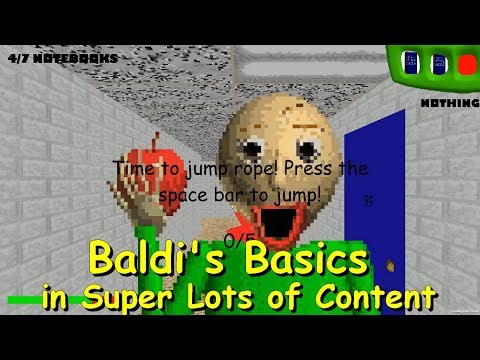 Baldi's Basics in Super Lots of Content - Baldi's basics 1.3.2 decompiled mod