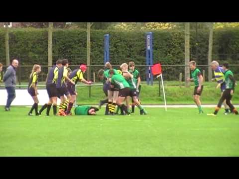 28 oktober 2017 Emmen,Groningen,Phoenix v/s SBN in Bemmel U16