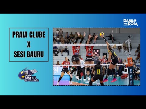 Praia Clube x SESI Bauru | Quartas de Final | Melhores Momentos | Copa Brasil 2026