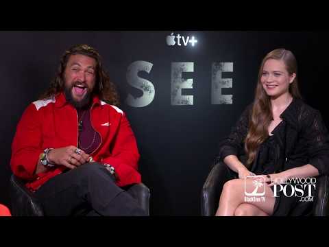 tv+ Jason Mamoa and Hera Hilmar interview for new streaming show SEE