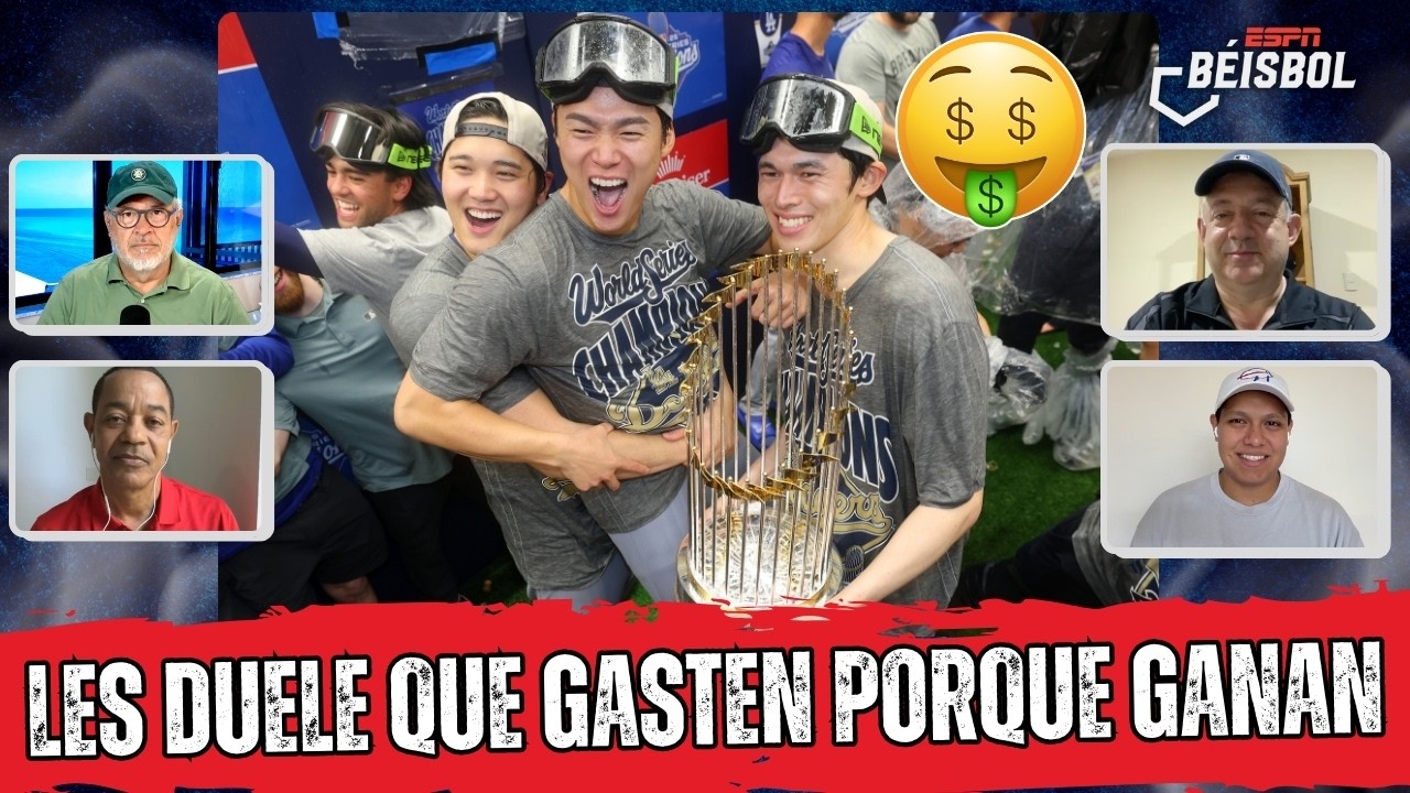 LOS DODGERS NO INVENTARON NADA, los demás equipos NO GASTAN porque NO QUIEREN | ESPN Beisbol