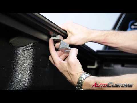 Pace Edwards Bedlocker Retractable Tonneau Cover Install on 2014 Chevy Silverado - AutoCustoms.com