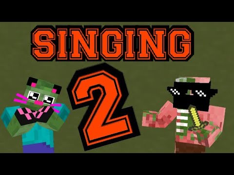 MONSTER SCHOOL: SINGING CHALLENGE PART 2!!🎤(MINECRAFT ANIMATION)