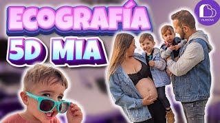 😱🤰🏼Ecografía 5D-HDLive paso a paso | BabyLive Vilanova i la Geltrú #embarazo vlogs diarios