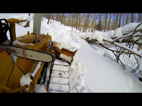 DOZER Battles DEEP SNOW!!