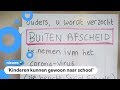 Scholen blijven open, maar nemen wel extra maatregelen