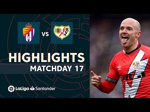 Highlights Real Valladolid vs Rayo Vallecano (0-1)