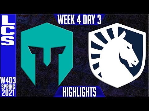 IMT vs TL Highlights | LCS Spring 2021 W4D3 | Immortals vs Team Liquid