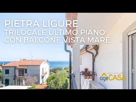 TRILOCALE CON BALCONE VISTA MARE