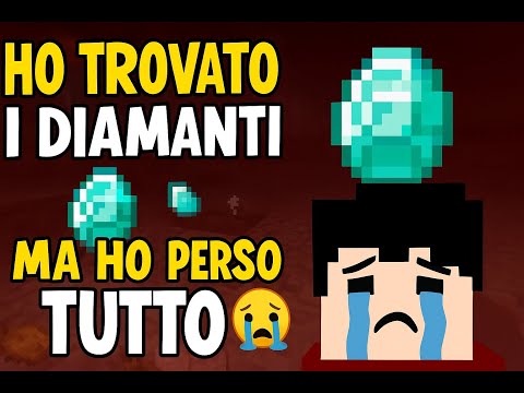 HO TROVATO I DIAMANTI MA HO PERSO TUTTO! 😭 | Minecraft Hard Ep.4