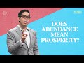 Does Abundance Mean Prosperity?