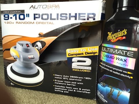 AutoSpa Orbital Polisher (TEST + REVIEW)