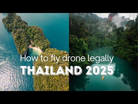 How to fly your drone legally in Thailand 2025