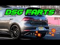 DSG Farts LOUD Golf R DSG Shift Sounds