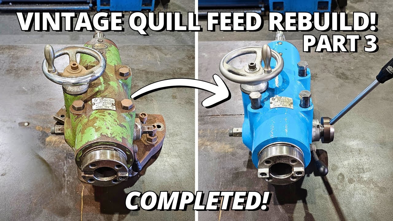 Rebuild COMPLETE & TESTING the Vintage Milling & Drilling Attachment! 🛠| Part 3