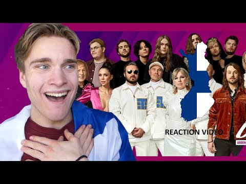 UMK FINLAND EUROVISION 2021 REACTION VIDEO