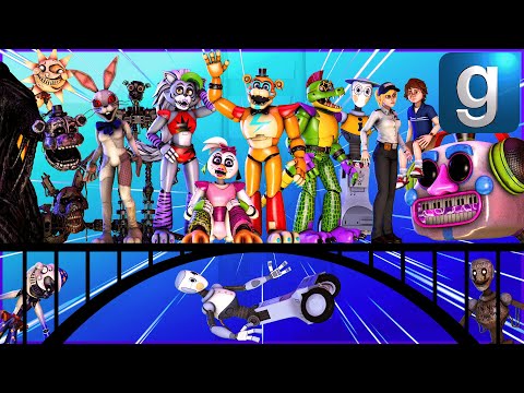 Gmod FNAF | FNAF On A Bridge! [Part 9]