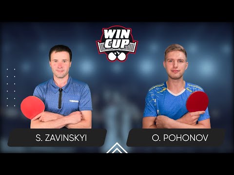 00:30 Serhii Zavinskyi - Oleksandr Pohonov West 5 WIN CUP 23.05.2024 | Table Tennis WINCUP 1