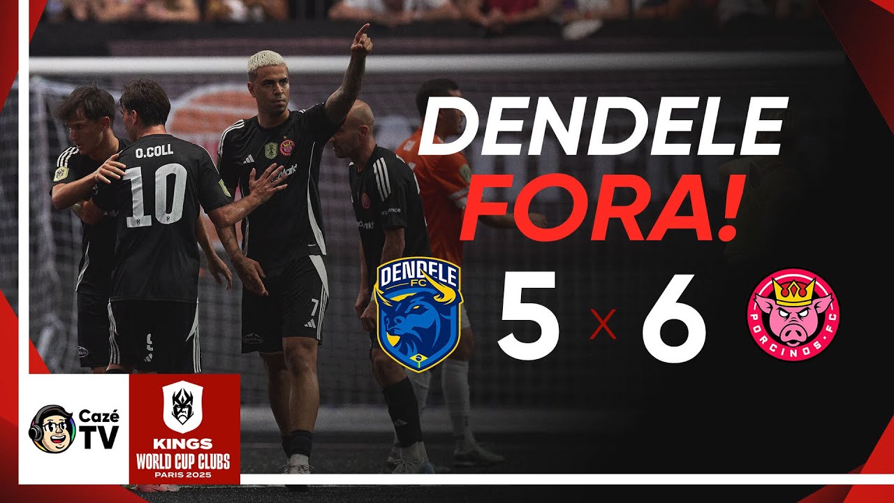 MELHORES MOMENTOS: DENDELE 5 X 6 PORCINOS | COPA DO MUNDO DE CLUBES KINGS LEAGUE | QUARTAS DE FINAL