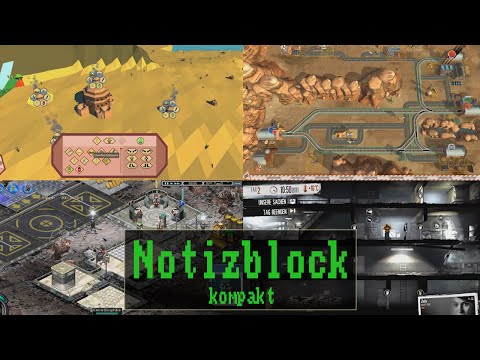 Notizblock kompakt #001: Crest | Train Valley | Space Colony | This War of Mine