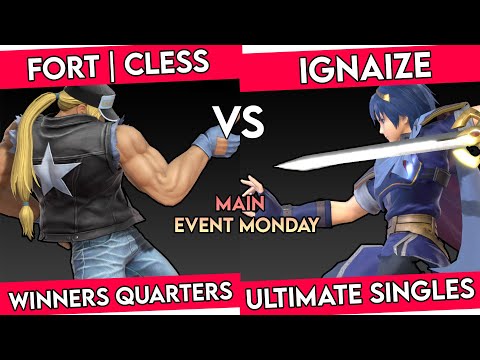 BNB Main Event Mondays 1 - FORT | Cless (Terry) VS Ignaize (Marth) Winners Quarters