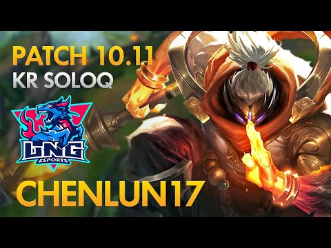 LNG Esports Chenlun17 - Top Lane: Jax vs Wukong - KDA 14/3/9
