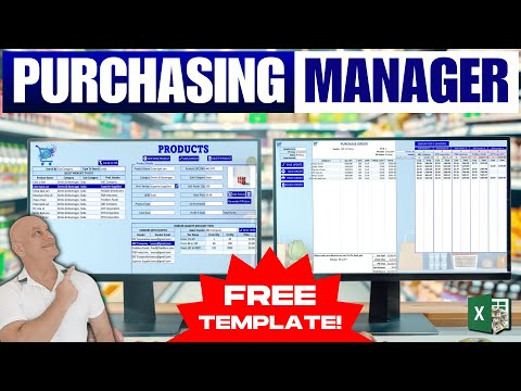 This Excel Purchase Order Automatically Finds The Best Vendor Based On Price FREE Template