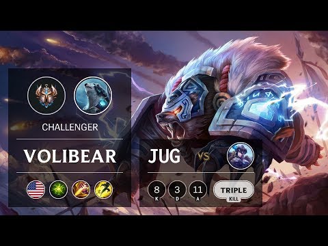 Volibear Jungle vs Sejuani - NA Challenger Patch 9.12
