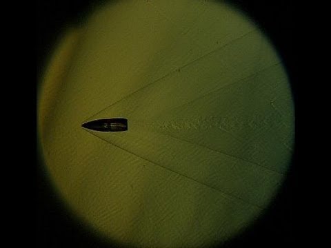 .223 Ball Schlieren Slow Motion High-Speed Imaging - Aimed Research