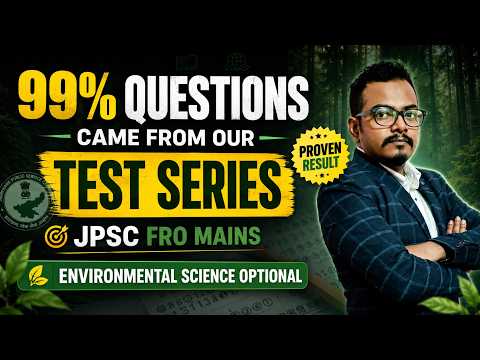 JPSC FRO Mains Environmental Science test series