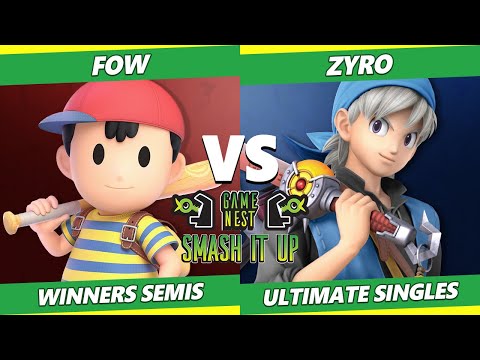 Smash It Up 26 Winners Semis - Zyro (Pokemon Trainer, Hero) Vs. FOW (Ness) SSBU Ultimate Tournament