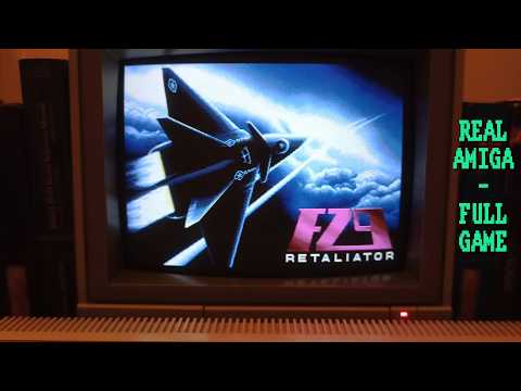 F-29 Retaliator - Amiga 500 Longplay [Real Hardware]