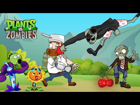 All Plants in Plants vs All Zombies Animation 2 Mega Morphosis 2022 - Dave vs Newspaper Zombie ???