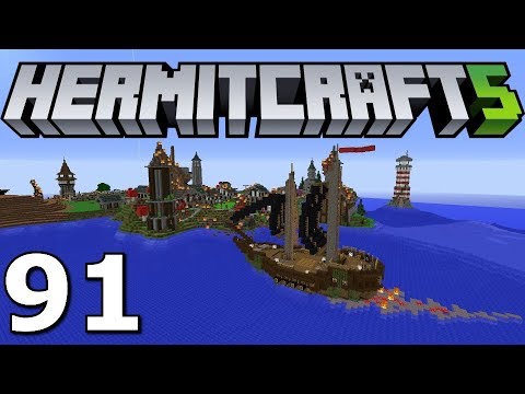 Minecraft Hermitcraft S5 Ep.91- Mycelium Pirates Prank!