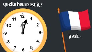 How to TELL THE TIME in French